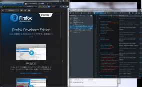 Firefox Developer Edition (開発者版) 試用